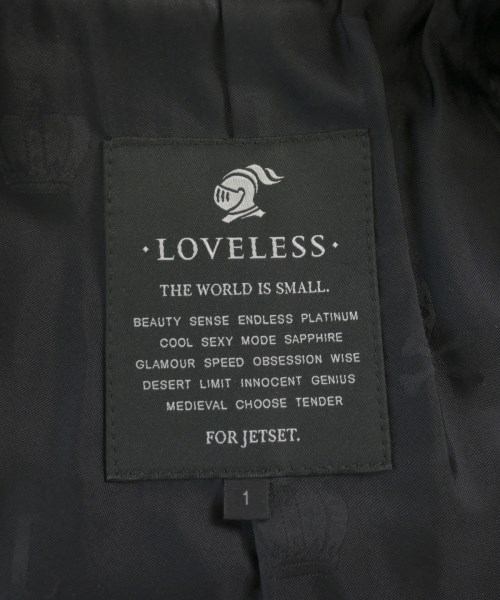 LOVELESS（ラブレス）ライダース 紺 サイズ:1(S位) メンズ/2200607891027