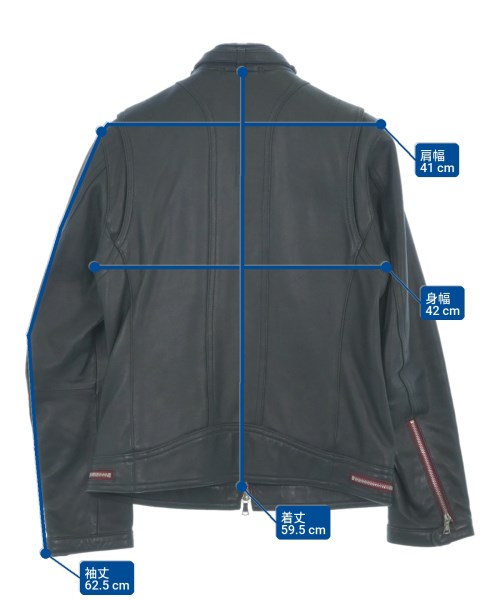 LOVELESS（ラブレス）ライダース 紺 サイズ:1(S位) メンズ/2200607891027