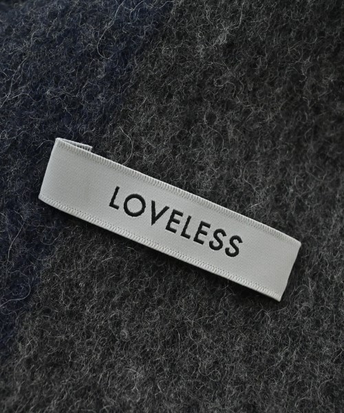 LOVELESS（ラブレス）マフラー グレー サイズ:- メンズ/2200673500038