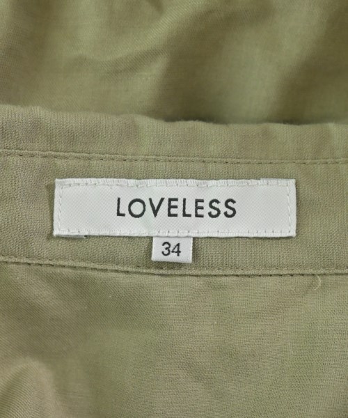 LOVELESS（ラブレス）カジュアルシャツ カーキ サイズ:34(XS位) レディース/2200672202018