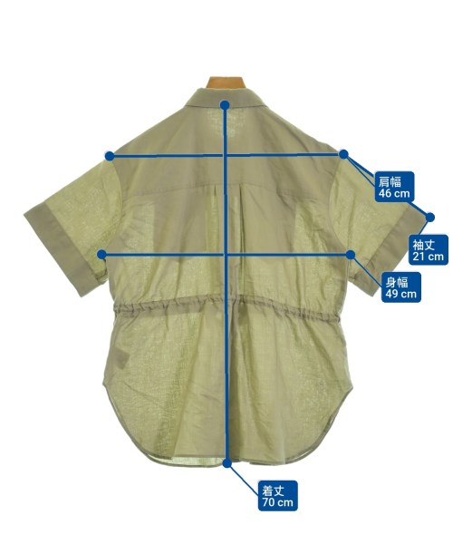 LOVELESS（ラブレス）カジュアルシャツ カーキ サイズ:34(XS位) レディース/2200672202018