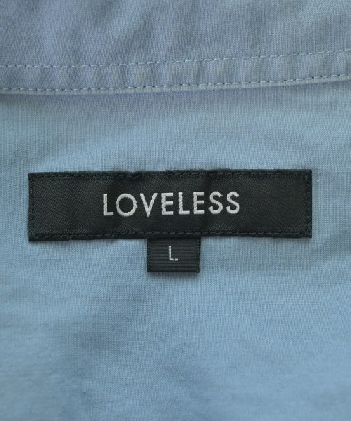 LOVELESS（ラブレス）カジュアルシャツ 青 サイズ:L メンズ/2200675068307