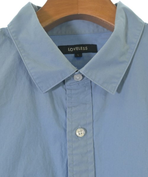 LOVELESS（ラブレス）カジュアルシャツ 青 サイズ:L メンズ/2200675068307