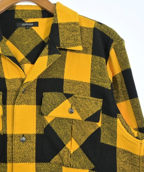 LOVELESS（ラブレス）カジュアルシャツ 黄 サイズ:M メンズ/2200675068338