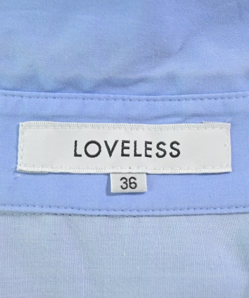 LOVELESS（ラブレス）シャツワンピース 青 サイズ:36(S位) レディース/2200676640144