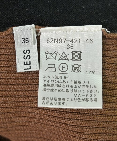LOVELESS（ラブレス）ニット・セーター 黒 サイズ:36(S位) レディース/2200710632029