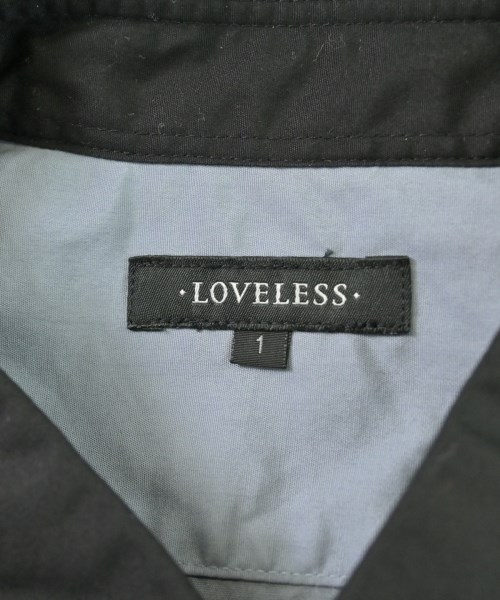 LOVELESS（ラブレス）カジュアルシャツ 青 サイズ:1(S位) メンズ/2200715223079