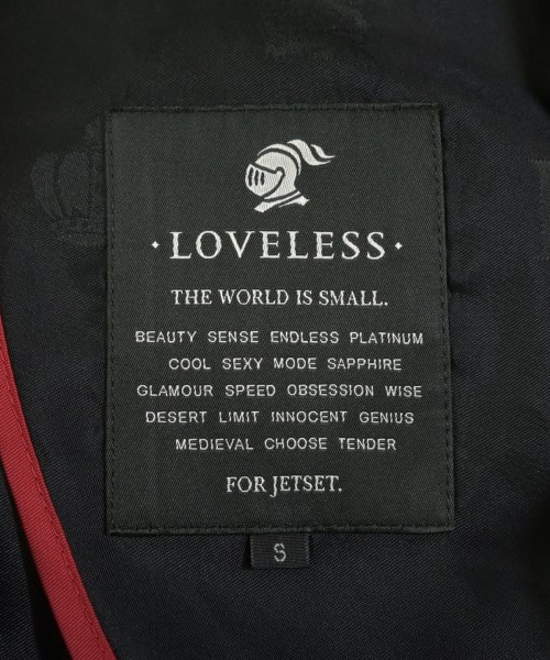 LOVELESS（ラブレス）ジャケット 黒 サイズ:S メンズ/2200706897029