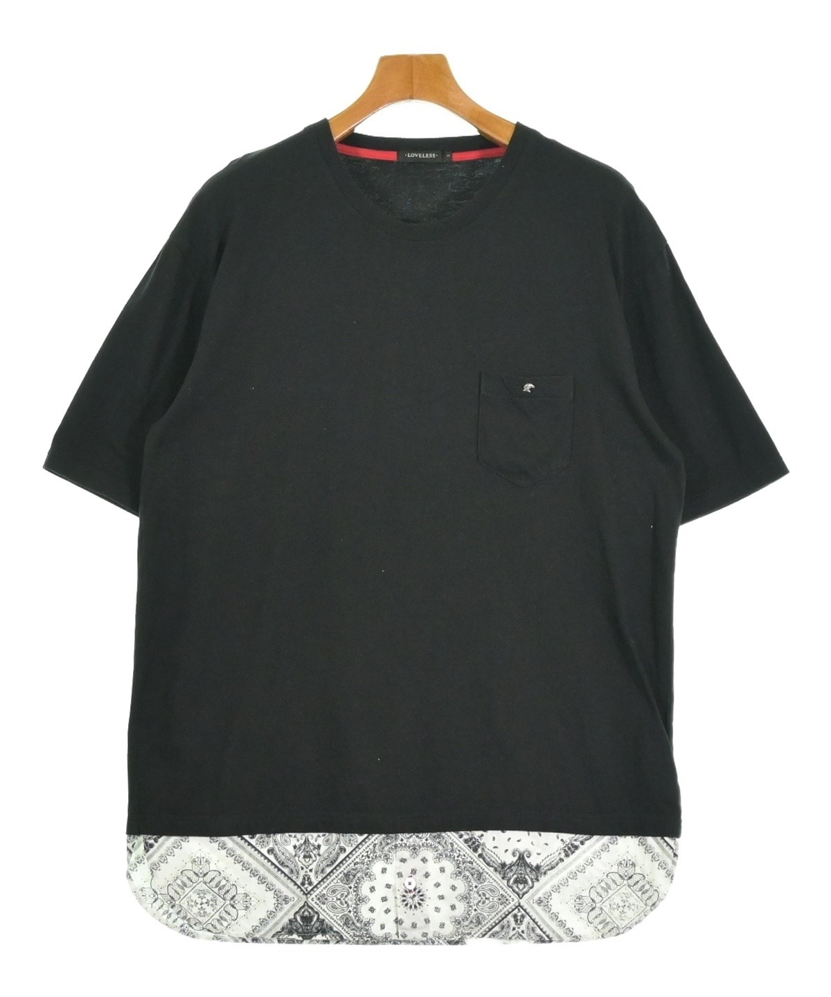 LOVELESS（ラブレス）Tシャツ・カットソー 黒 サイズ:3(L位) メンズ
