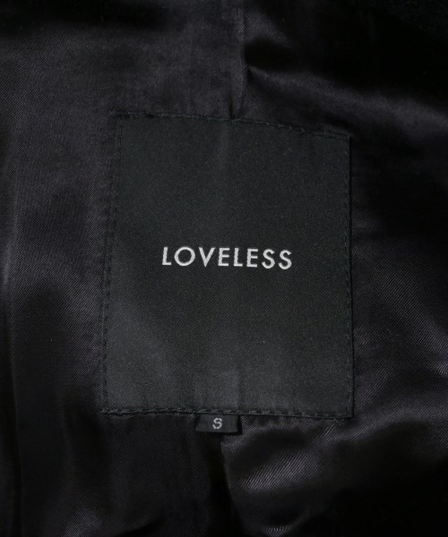 LOVELESS（ラブレス）チェスターコート 黒 サイズ:S メンズ/2200660574042