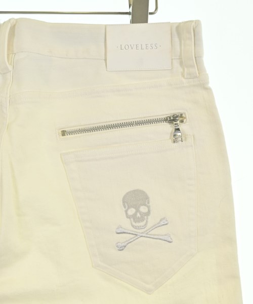 LOVELESS（ラブレス）デニムパンツ 白 サイズ:82(M位) メンズ/2200663534050