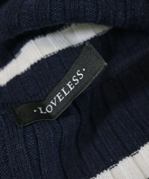 LOVELESS（ラブレス）ニット・セーター 紺 サイズ:36(S位) レディース/2200666307064