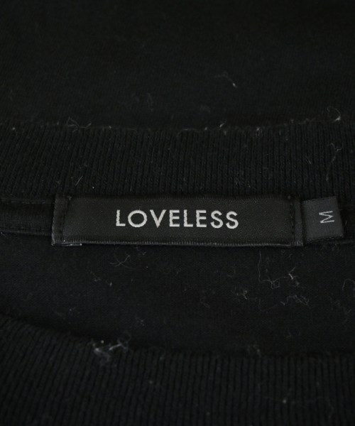 LOVELESS（ラブレス）Tシャツ・カットソー 黒 サイズ:M メンズ/2200670589029
