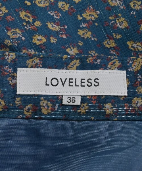 LOVELESS（ラブレス）ロング・マキシ丈スカート 青 サイズ:36(S位) レディース/2200728256132