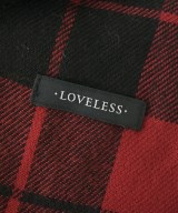 LOVELESS（ラブレス）ストール 赤 サイズ:- メンズ/2200730922759