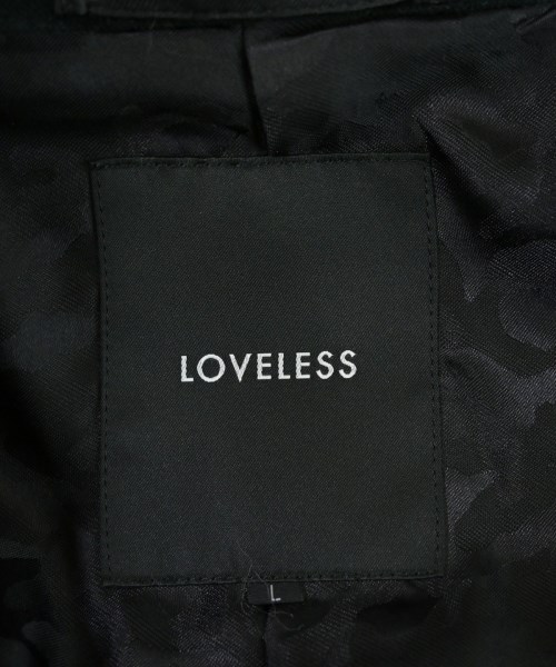 LOVELESS（ラブレス）カジュアルジャケット 黒 サイズ:L メンズ/2200729389020