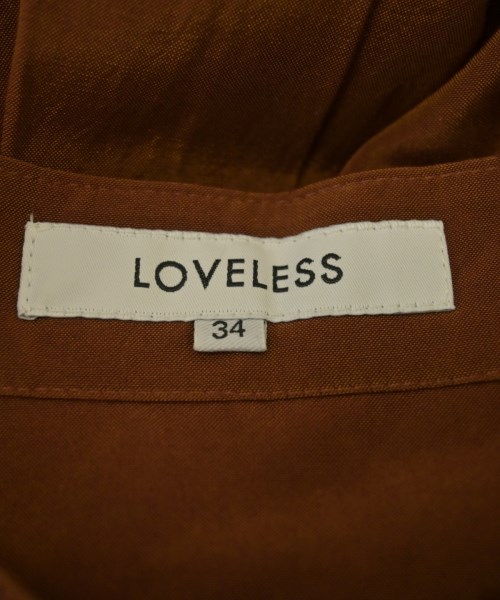 LOVELESS（ラブレス）カジュアルシャツ 茶 サイズ:34(XS位) レディース/2200711845169
