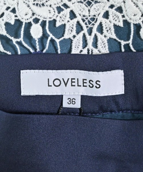 LOVELESS（ラブレス）ロング・マキシ丈スカート 紺 サイズ:36(S位) レディース/2200687478101