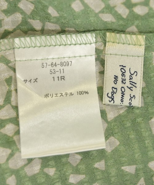 Sally Scott（サリースコット）カジュアルシャツ 緑 サイズ:11R(L位) レディース/2200718520090
