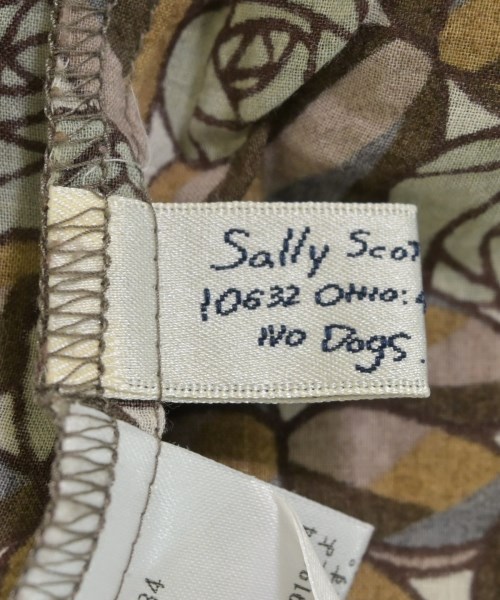 Sally Scott（サリースコット）ブラウス 茶 サイズ:9(M位) レディース/2200727704061