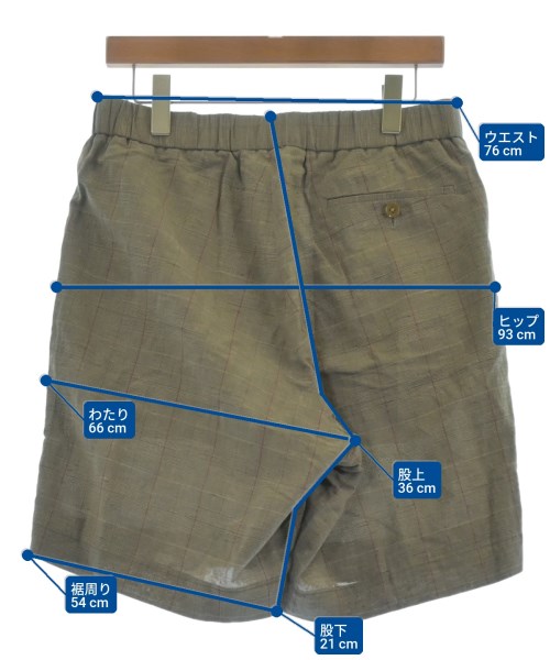 HAVERSACK（ハバーサック）ショートパンツ ベージュ サイズ:L メンズ/2200626109141