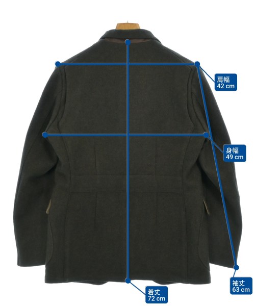 HAVERSACK（ハバーサック）テーラードジャケット カーキ サイズ:M メンズ/2200641088025