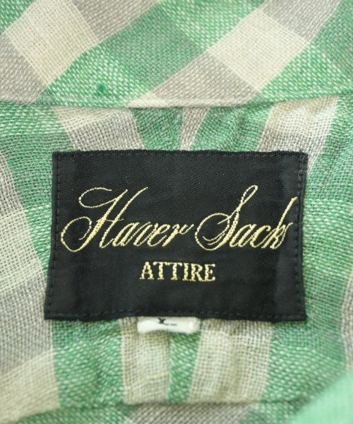 HAVERSACK（ハバーサック）カジュアルシャツ 緑 サイズ:L メンズ/2200643706040