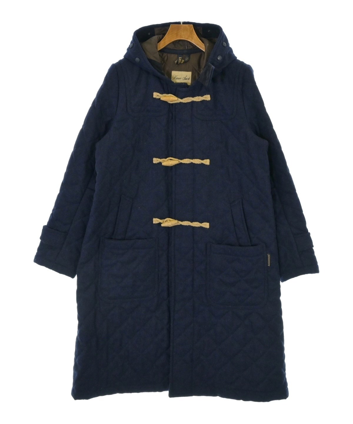 ハバーサック(haversack)ダッフルコート サイズ:1 ネイビー HAVERSACK（ハバーサック）ダッフルコート 紺 サイズ:L メンズ