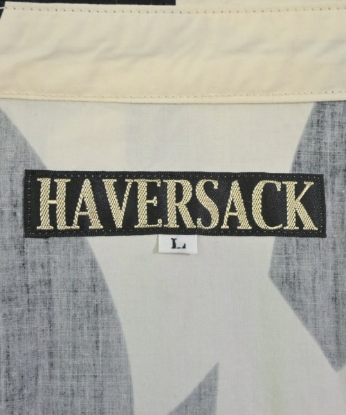 HAVERSACK（ハバーサック）カジュアルシャツ 黒 サイズ:L メンズ/2200624563044