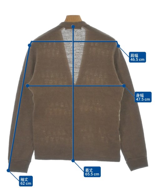 HAVERSACK（ハバーサック）カーディガン 茶 サイズ:M メンズ/2200634216015