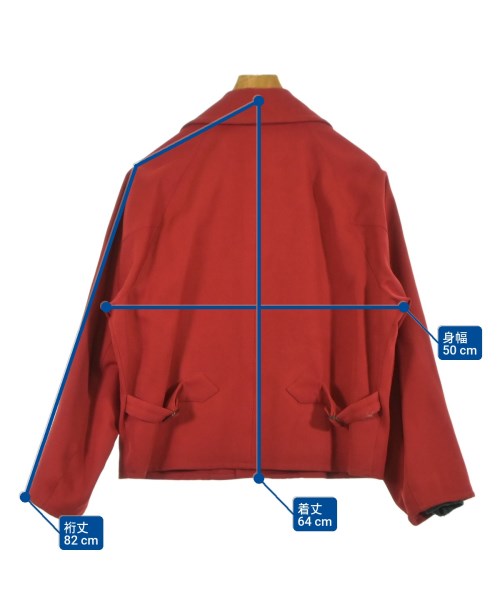 HAVERSACK（ハバーサック）ライダース 赤 サイズ:M メンズ/2200620636025
