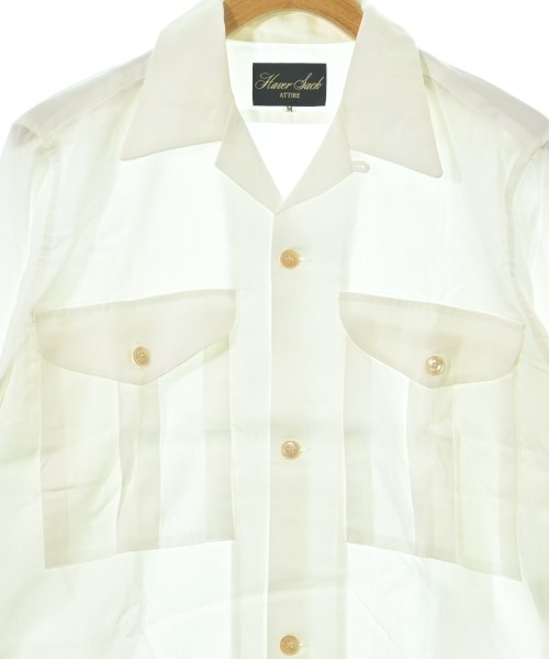 HAVERSACK（ハバーサック）カジュアルシャツ 白 サイズ:M メンズ/2200654614044