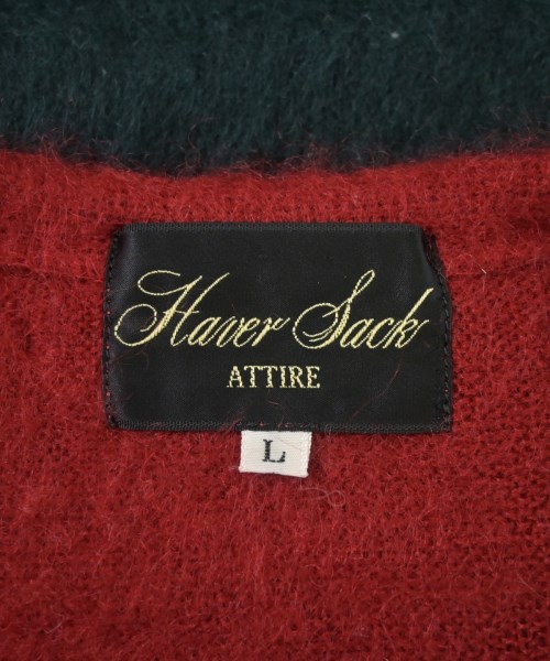 HAVERSACK（ハバーサック）カーディガン 赤 サイズ:L メンズ/2200655013037