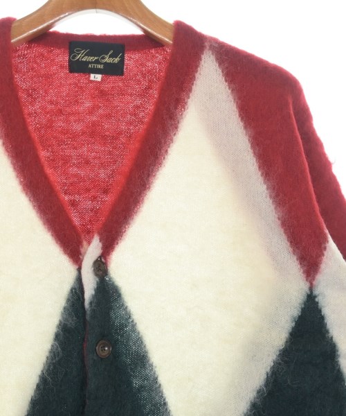 HAVERSACK（ハバーサック）カーディガン 赤 サイズ:L メンズ/2200655013037