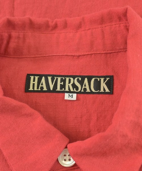 HAVERSACK（ハバーサック）カジュアルシャツ 赤 サイズ:M メンズ/2200713911046