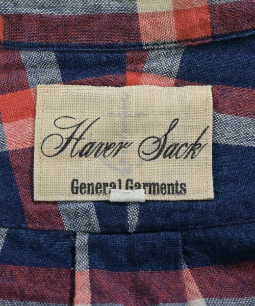 HAVERSACK（ハバーサック）カジュアルシャツ 紺 サイズ:M メンズ/2200651236348