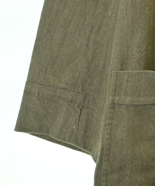 HAVERSACK（ハバーサック）ステンカラーコート カーキ サイズ:L メンズ/2200653873015