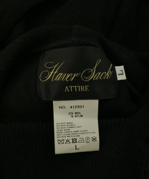 HAVERSACK（ハバーサック）パーカー 黒 サイズ:L メンズ/2200721848044