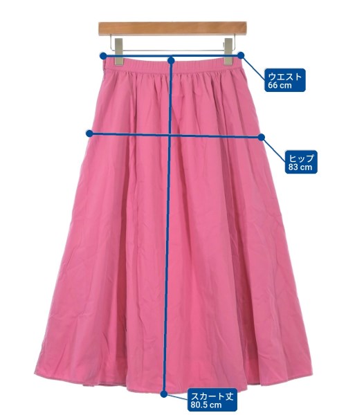 SLOBE IENA（スローブイエナ）ロング・マキシ丈スカート ピンク サイズ:38(M位) レディース/2200618008032
