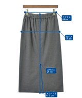 SLOBE IENA（スローブイエナ）ロング・マキシ丈スカート グレー サイズ:38(M位) レディース/2200619410056