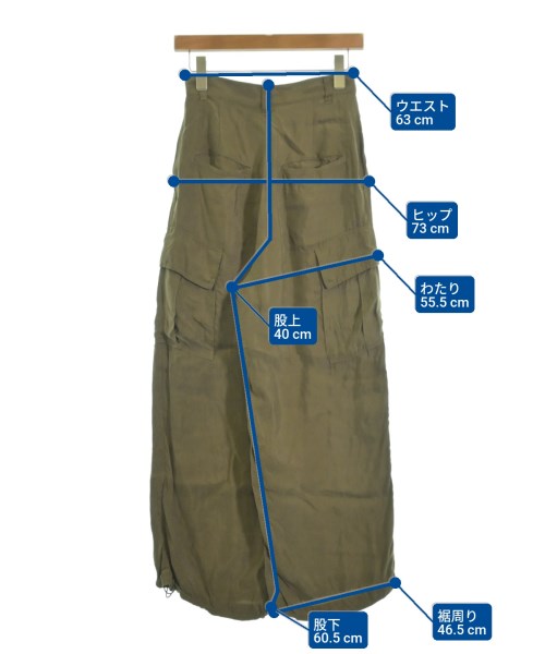 SLOBE IENA（スローブイエナ）カーゴパンツ カーキ サイズ:36(S位) レディース/2200621316063
