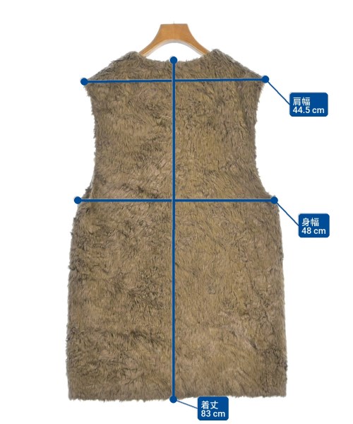 SLOBE IENA（スローブイエナ）ベスト 茶 サイズ:F レディース/2200622709031