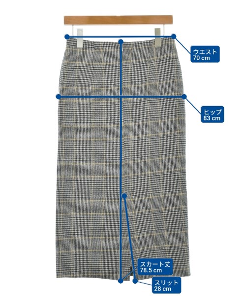 SLOBE IENA（スローブイエナ）ロング・マキシ丈スカート 黒 サイズ:38(M位) レディース/2200621897029