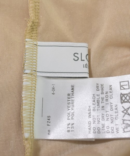SLOBE IENA（スローブイエナ）Tシャツ・カットソー ベージュ サイズ:F レディース/2200629317178