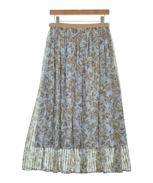 SLOBE IENA（スローブイエナ）ロング・マキシ丈スカート 青 サイズ:40(M位) レディース/2200631851028