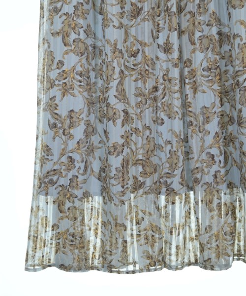 SLOBE IENA（スローブイエナ）ロング・マキシ丈スカート 青 サイズ:40(M位) レディース/2200631851028