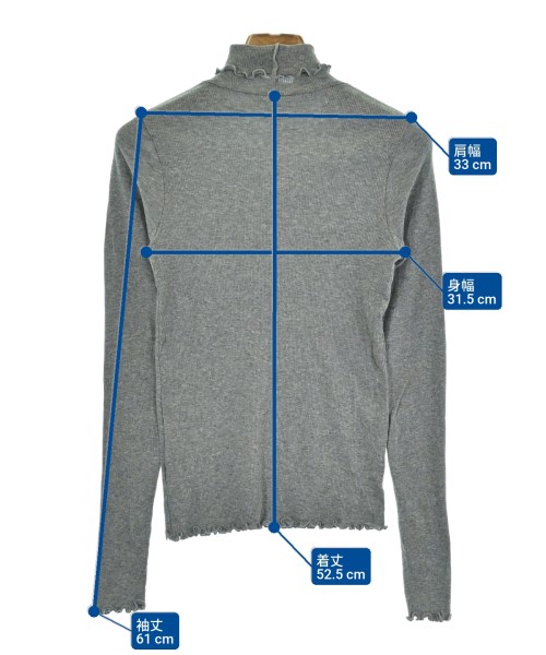 SLOBE IENA（スローブイエナ）ニット・セーター グレー サイズ:-(XS位) レディース/2200635930088