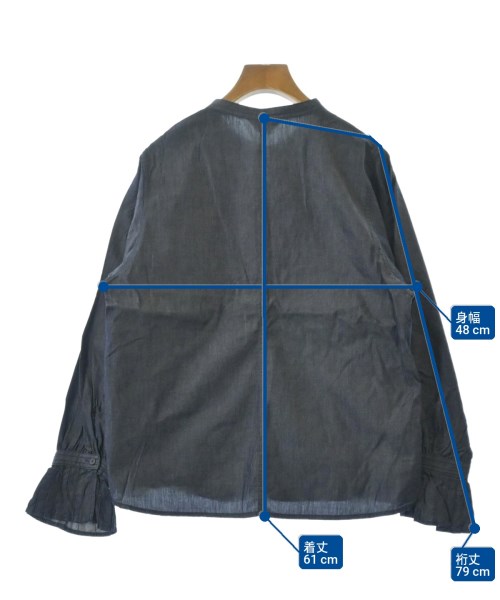 SLOBE IENA（スローブイエナ）カジュアルシャツ 紺 サイズ:-(M位) レディース/2200594229193