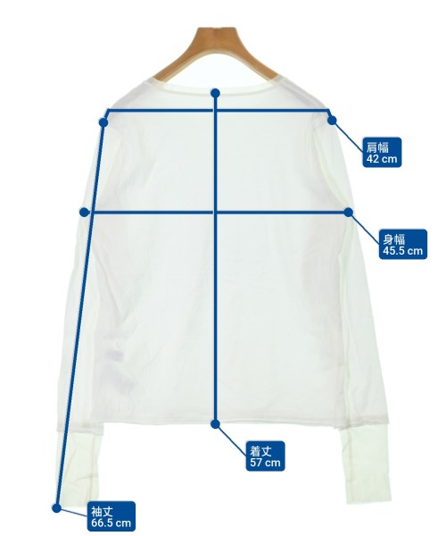 SLOBE IENA（スローブイエナ）Tシャツ・カットソー 白 サイズ:F レディース/2200636781047