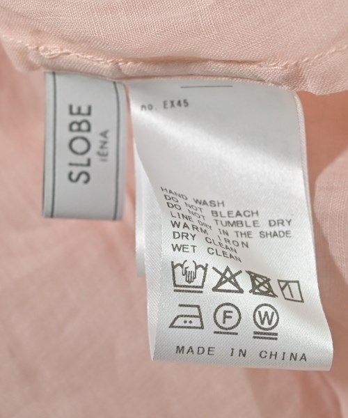 SLOBE IENA（スローブイエナ）カジュアルシャツ ピンク サイズ:-(M位) レディース/2200636367036